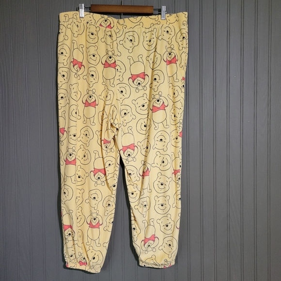 Disney Winnie the Pooh Fleece Pajama Lounge Pants Women's Size Large - Picture 2 of 6